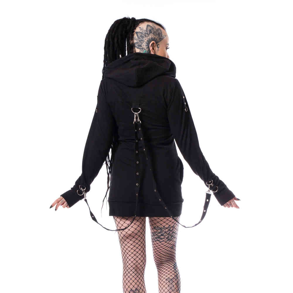 Heartless - KARIN Vest met capuchon - Zwart